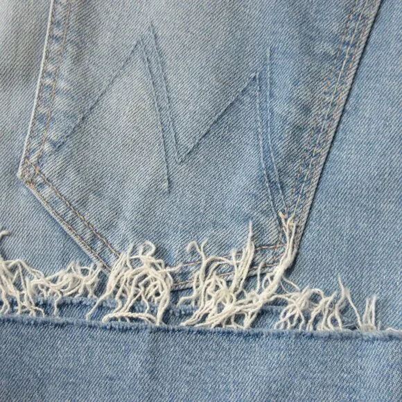 NWT Mother Insider Ankle Fray in Friendly Reminder High Crop Bootcut Jeans 27 - Picture 12 of 13